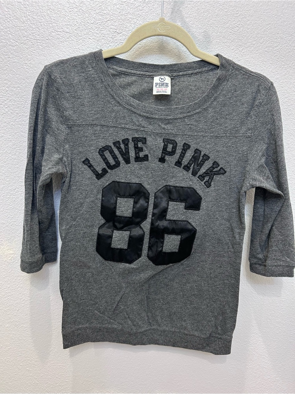 Victoria's Secret PINK 3/4 sleeve top
